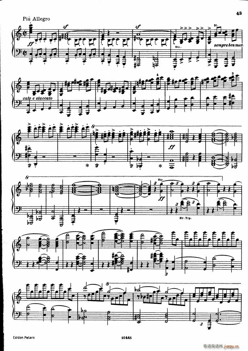Brahms op 68 Singer Symphonie Nr 142