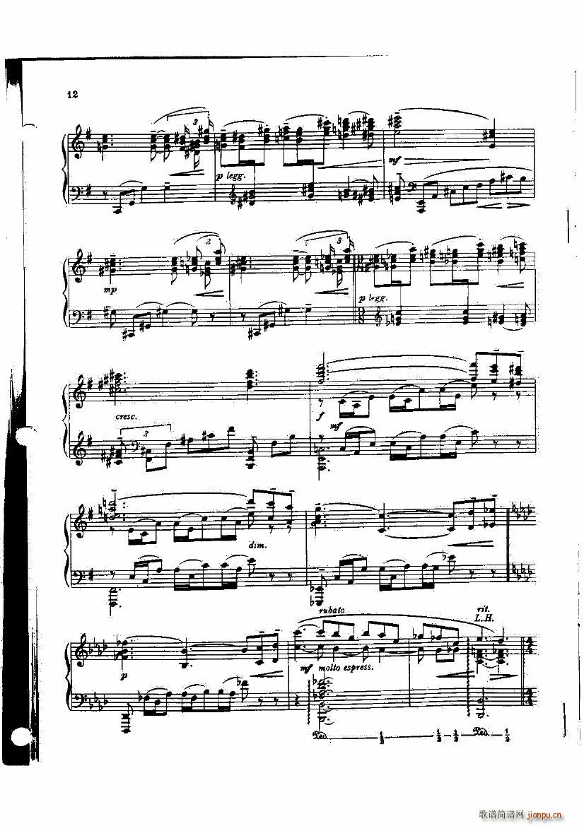 Bowen Op 72 Piano Sonata No 5 in F6