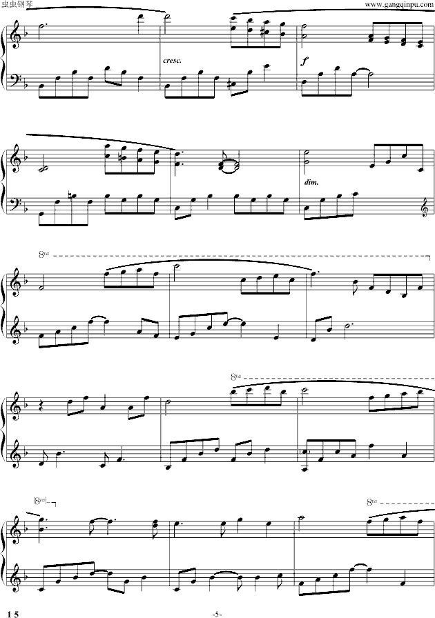 Sundial Dreams(白日梦）-钢琴谱(钢琴曲)-Kevin Kern5