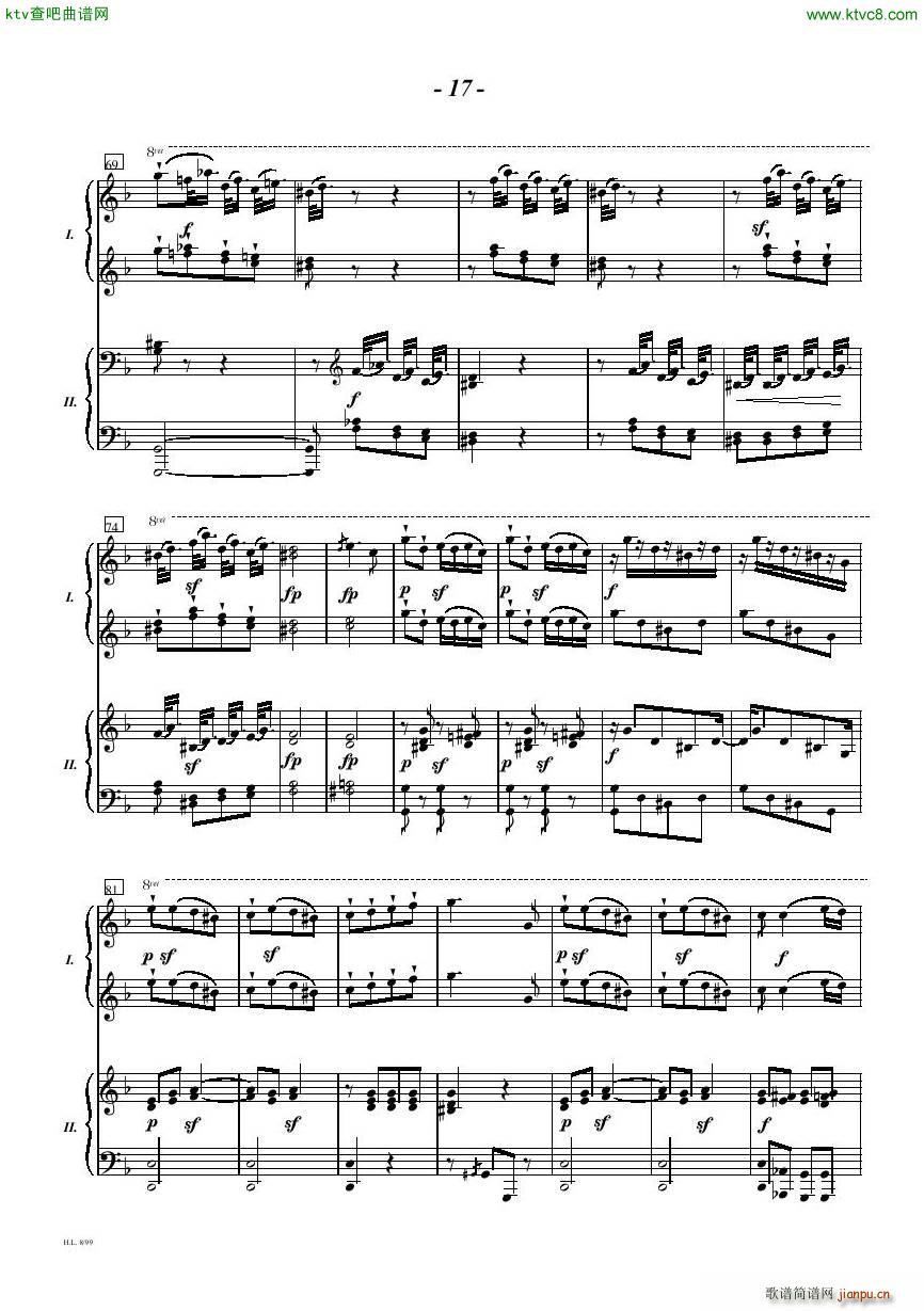 Diabelli Sonata Op33 For Two Pianos17