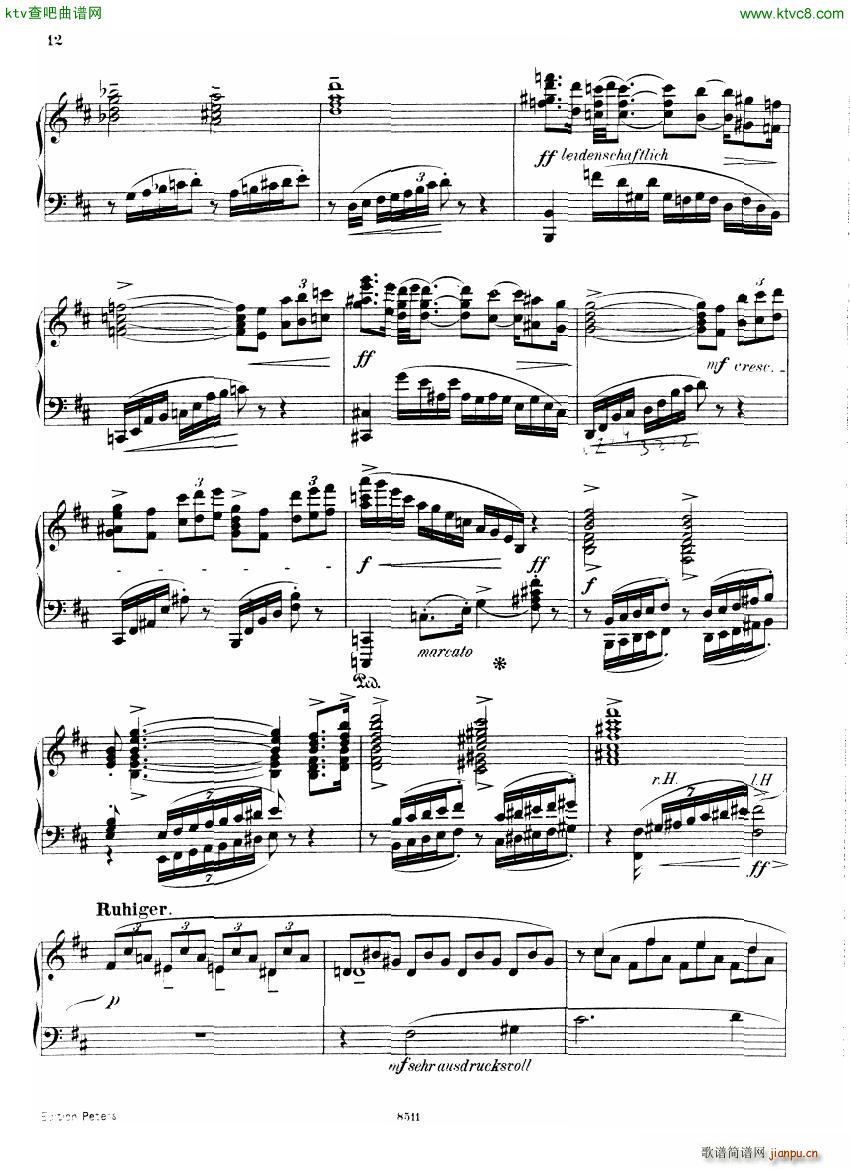 D Albert op 16 no 4 Ballade4