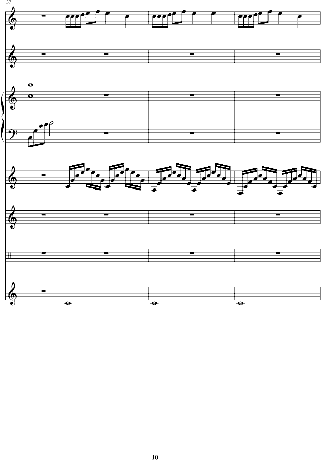 穷开心（逗你玩儿）-钢琴谱(钢琴曲)-wuliangyou10