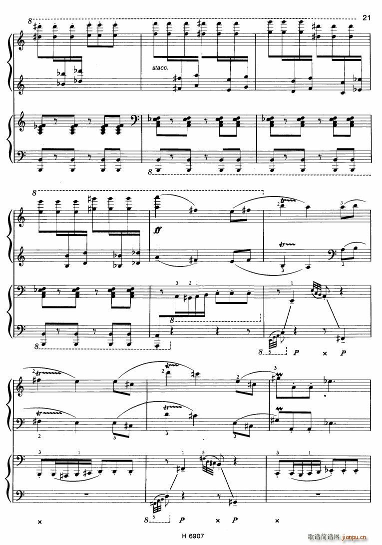 Barton Sonatina for 4 hands21