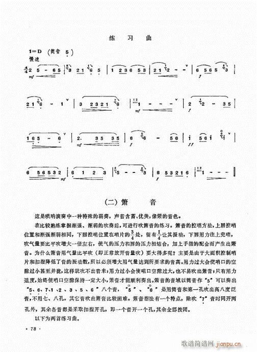 唢呐演奏艺术61-8018