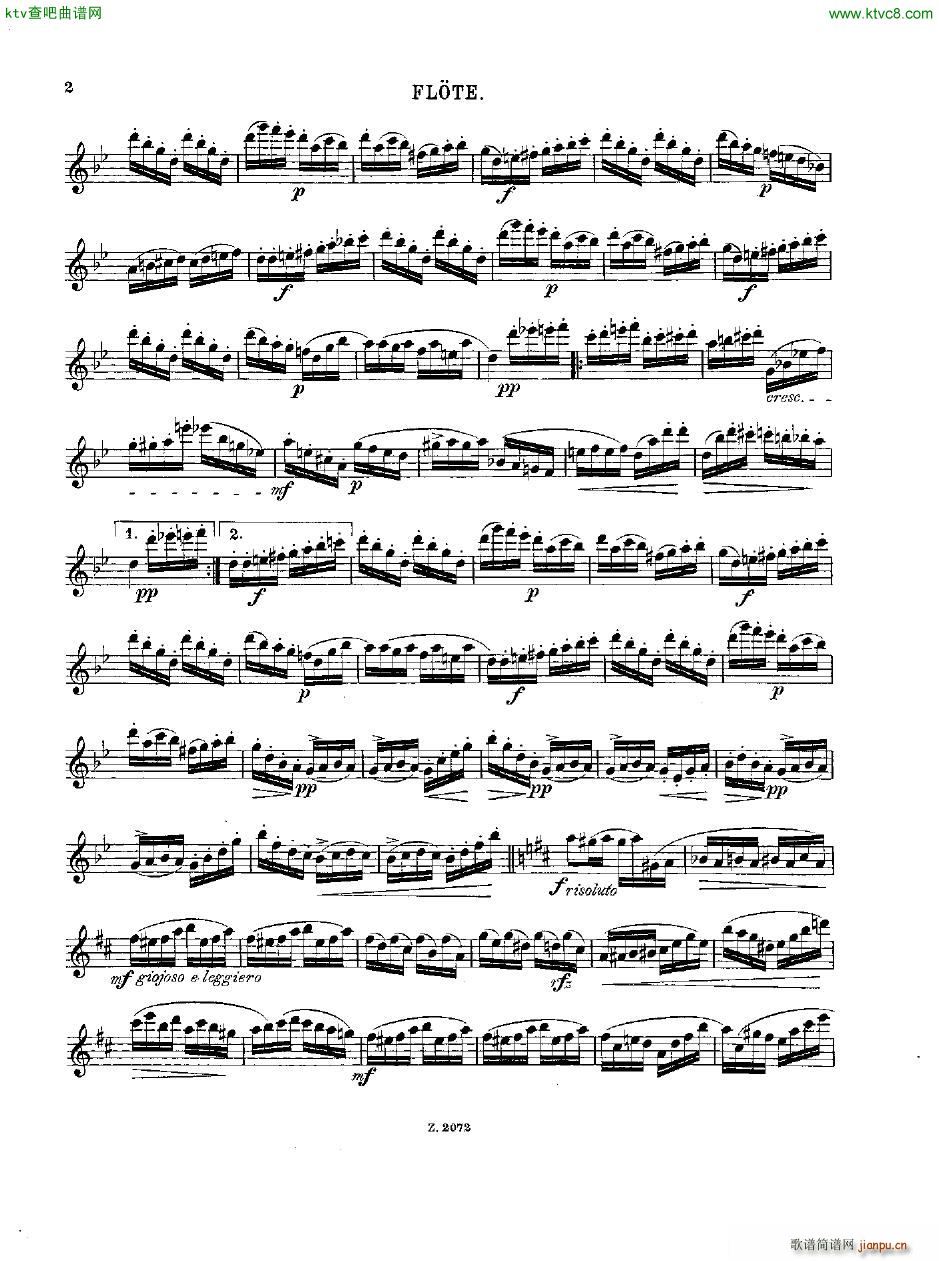 Andersen op 55 Acht Vortragsstücke fl pno27