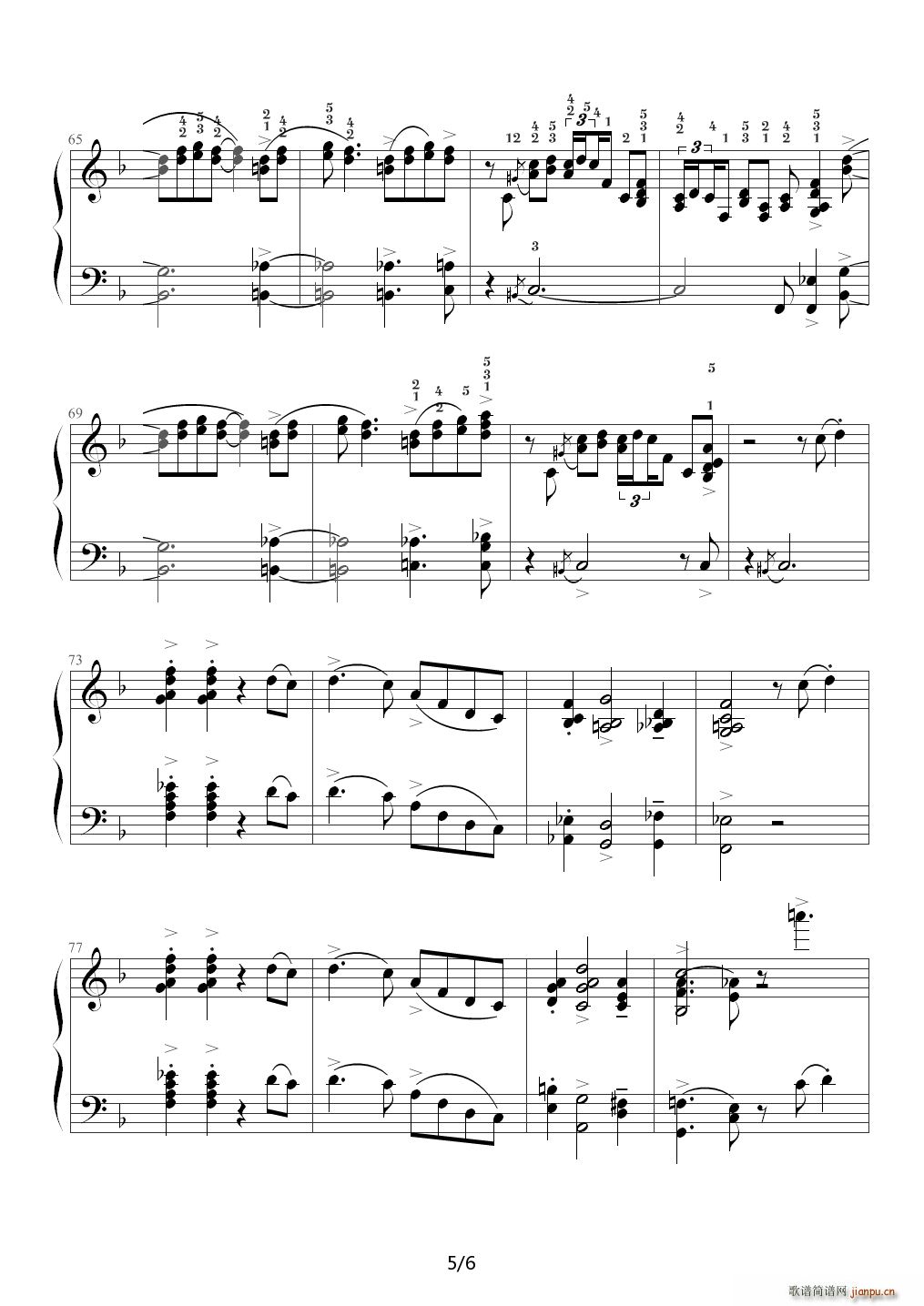 Hallelujah Time F调5