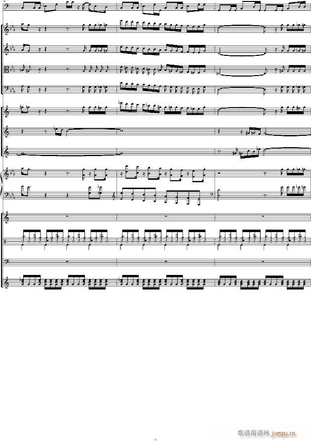 Victory Remix总谱_马克西姆 Maksim Mrvica3