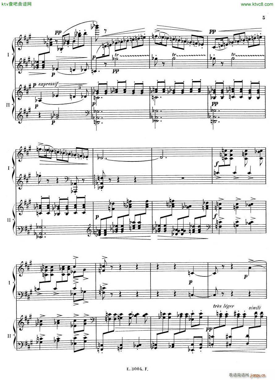 Debussy Ravel 3 Nocturnes 2pno13