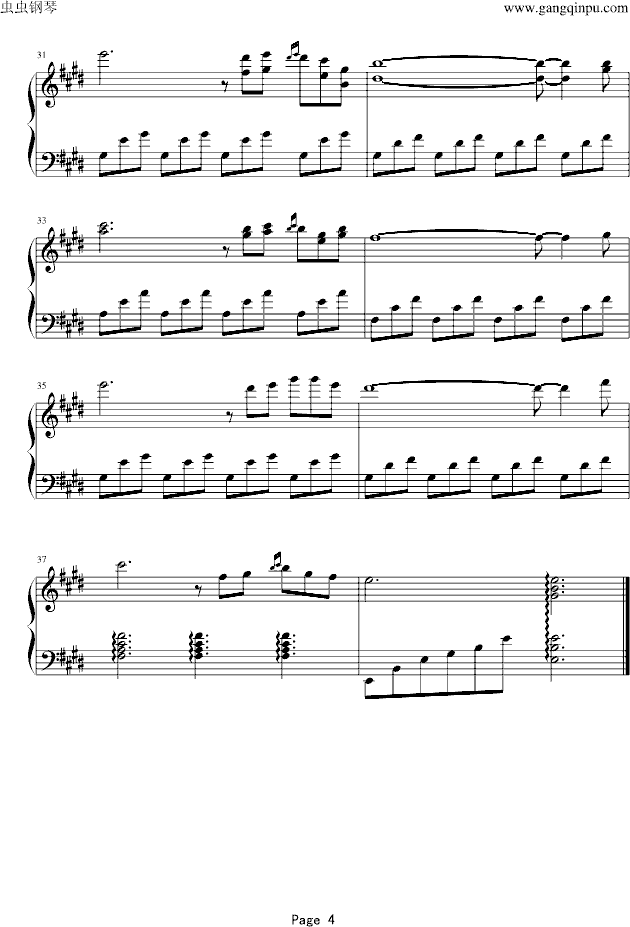 安娜小笺（Quelques notes pour Anna）尼古拉.德.安杰罗斯-钢琴谱(钢琴曲)-安捷罗斯-Nicolas de Angelis4