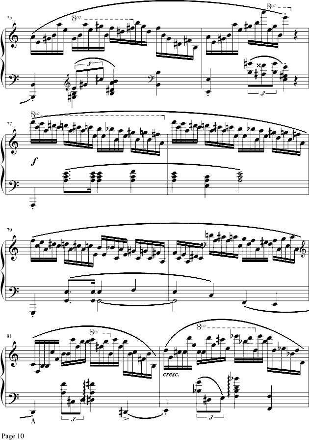 肖邦冬风练习曲-钢琴谱(钢琴曲)-肖邦-chopin10
