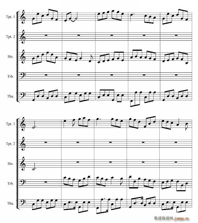 冬夜圆舞曲（铜管乐五重奏）_风花雨露3