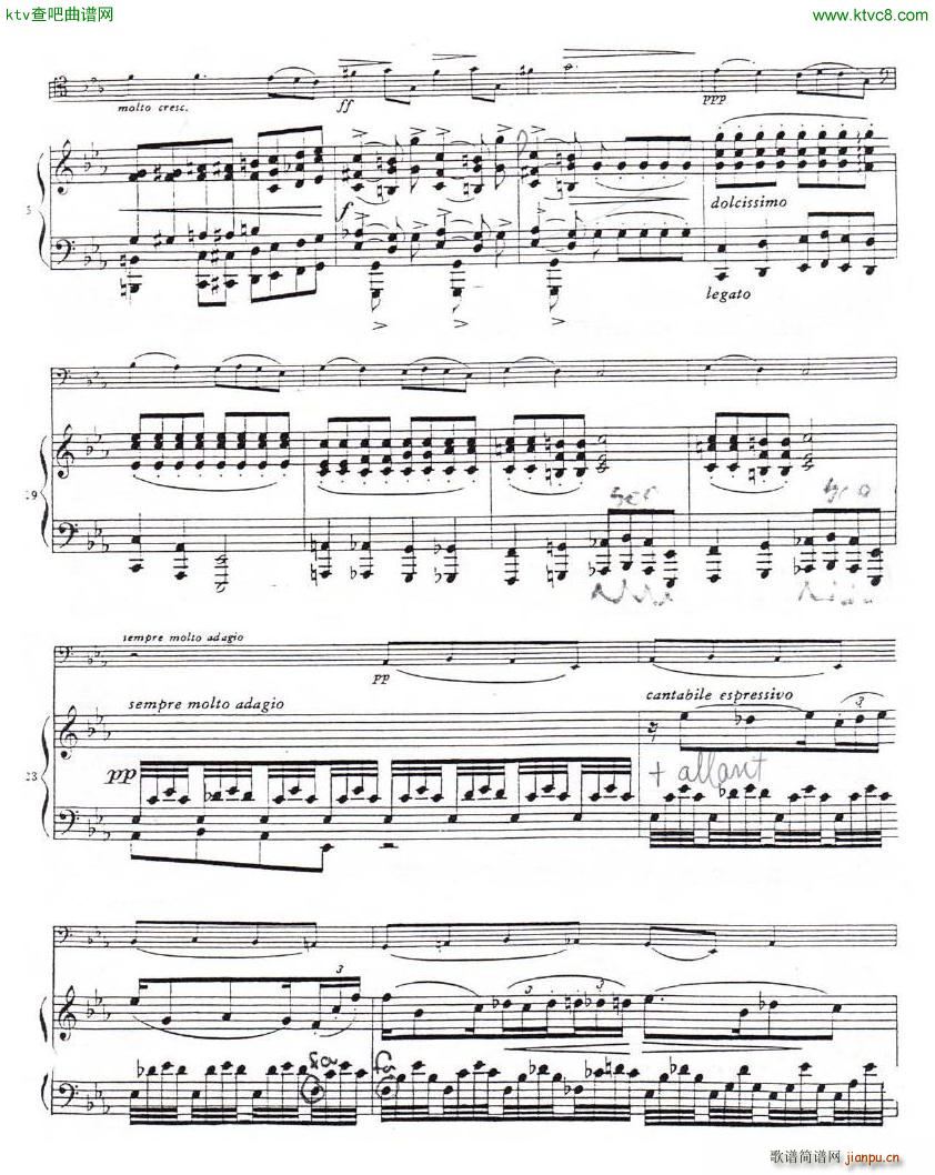 Faure Elegie for piano and cello2