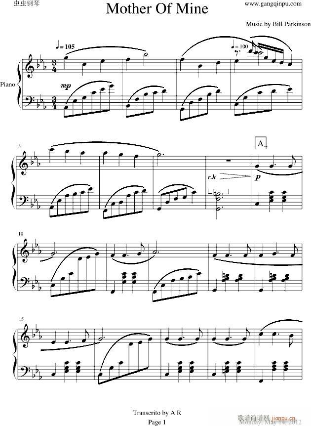 「母に捧げる歌」_Bill Parkinson1