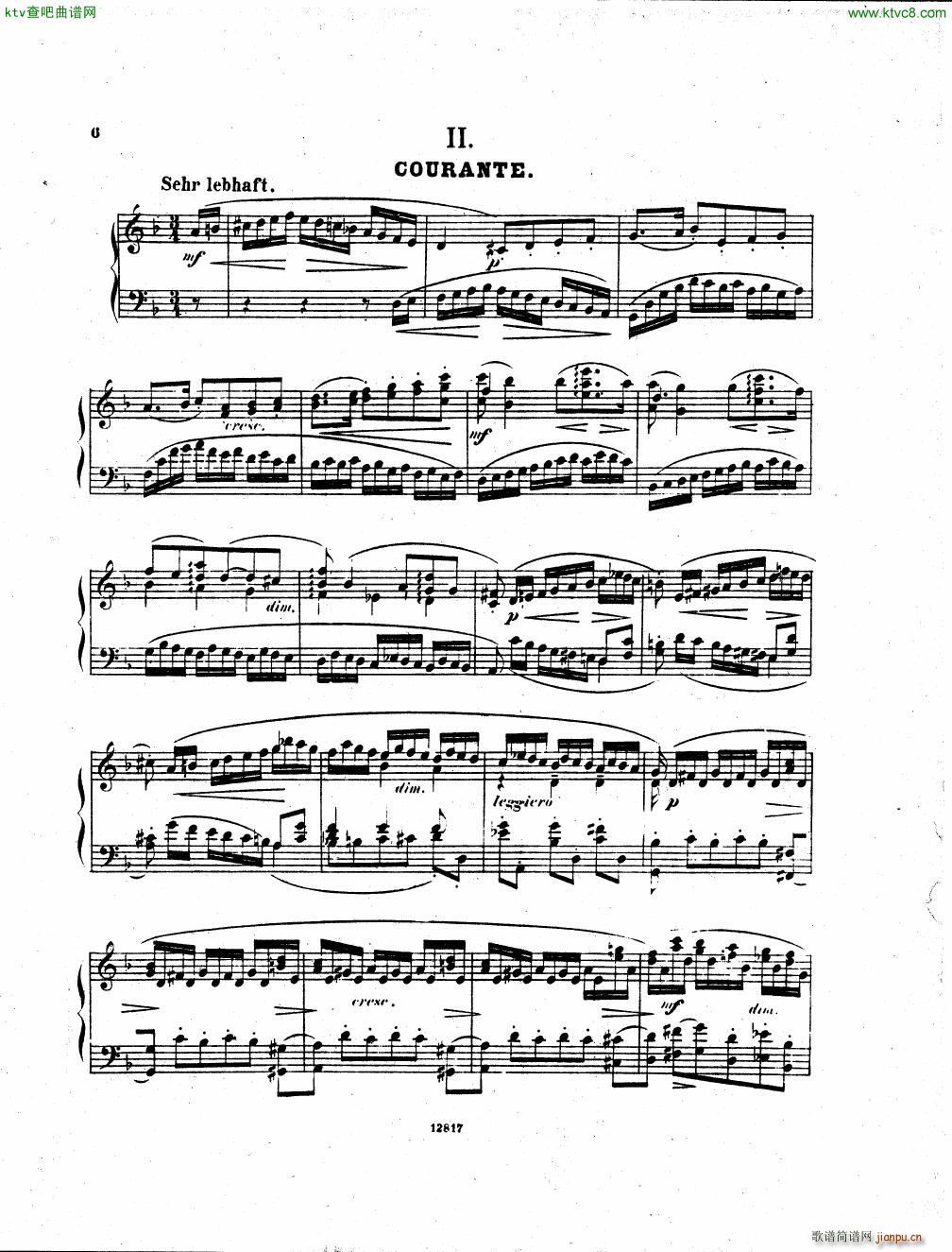 D Albert op 1 Suite in funf Satzen4