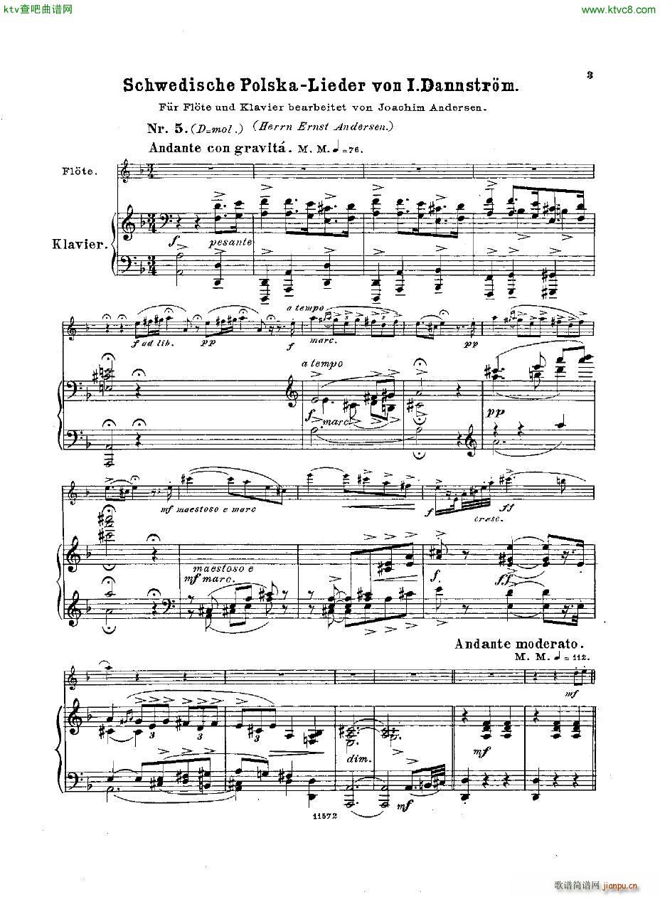 Andersen op 50 Schwedische Polska Lieder27