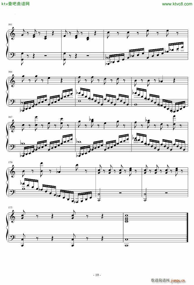 惊愕钢琴曲_海顿10