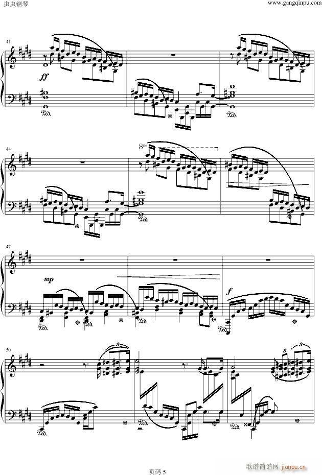 《革命》（左手版）_肖邦-chopin5