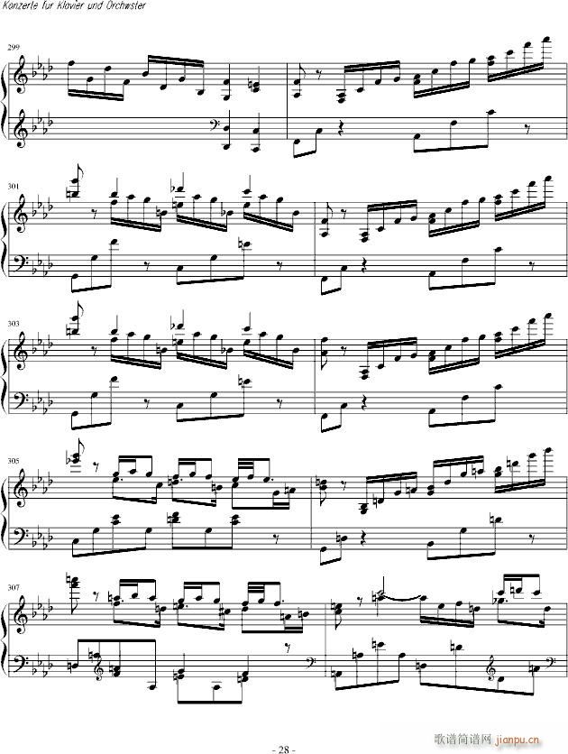 肖邦第二钢琴协奏曲（第一乐章）_肖邦-chopin28