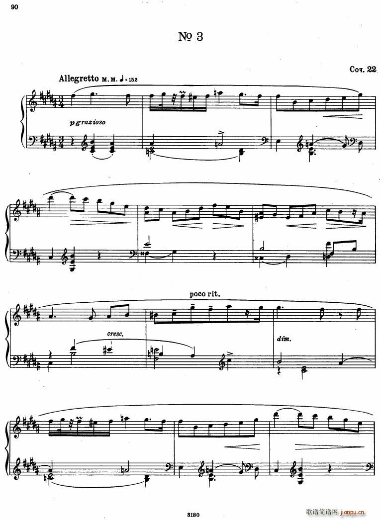 Beach Op 22 4 Preludes3