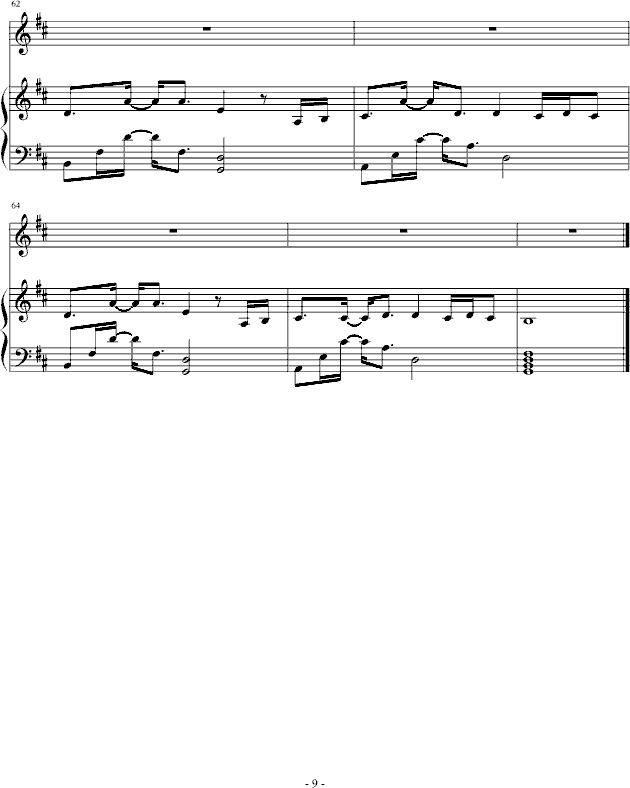 Time after time-弹唱-钢琴谱(钢琴曲)-仓木麻衣9