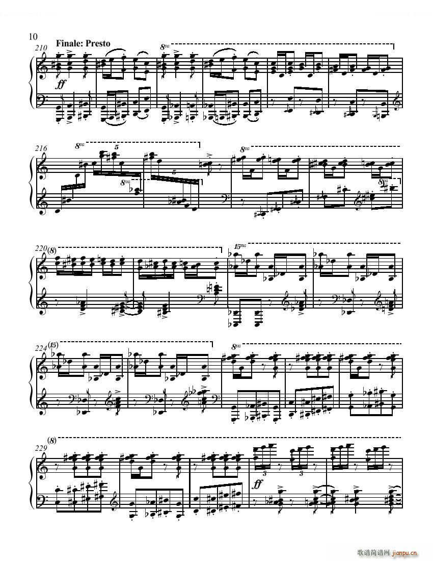 GLIERE (LEWENTHAL-JENSEN)-Russian Sailor s Dance10