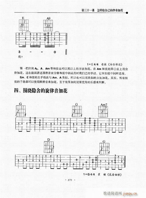 民谣吉他新教程161-18011