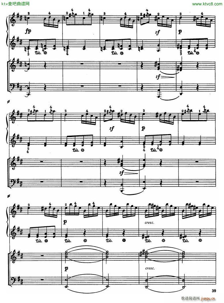 Haydn Piano Concerto in D Major 2pf37