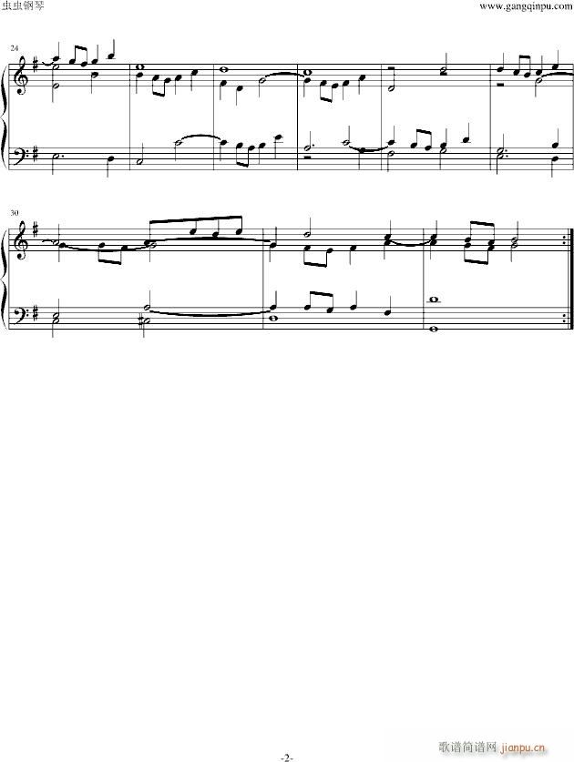 哥德堡变奏曲第20变奏_巴赫-P.E.Bach2
