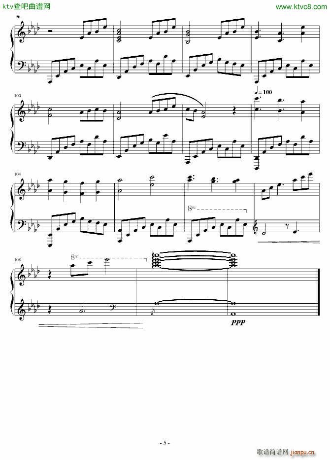 Song For Friends Piano Solo_麻枝准5