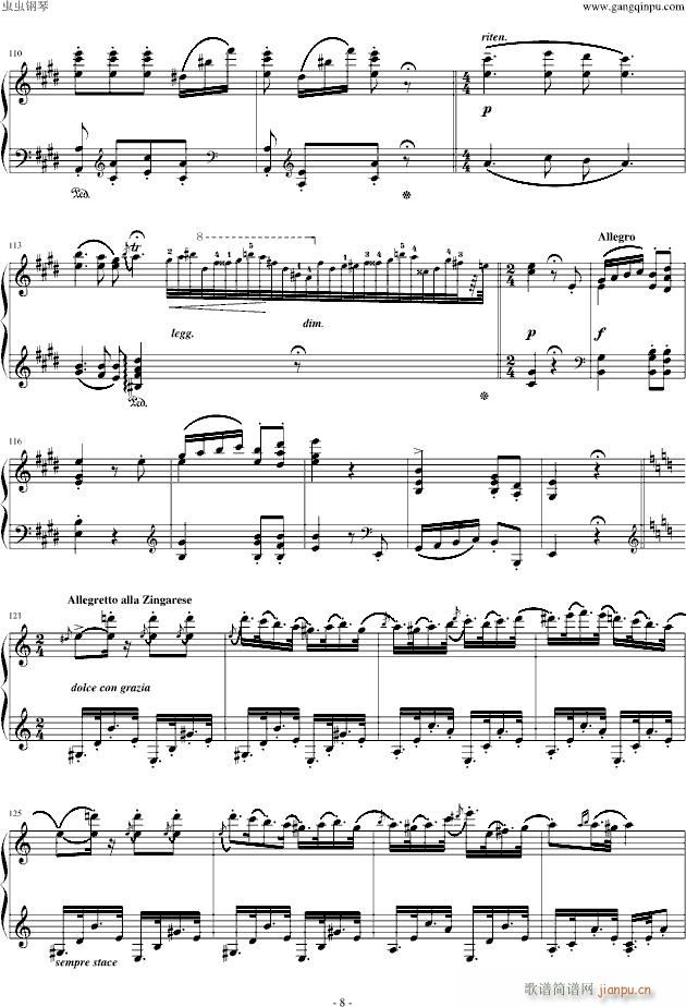 李斯特《匈牙利狂想曲14号》 李斯特的又一首宏大的作品_李斯特8