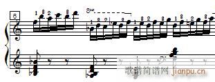 车尔尼《 钢琴快速练习曲》（Czerny 299）第11首 及练习提示7