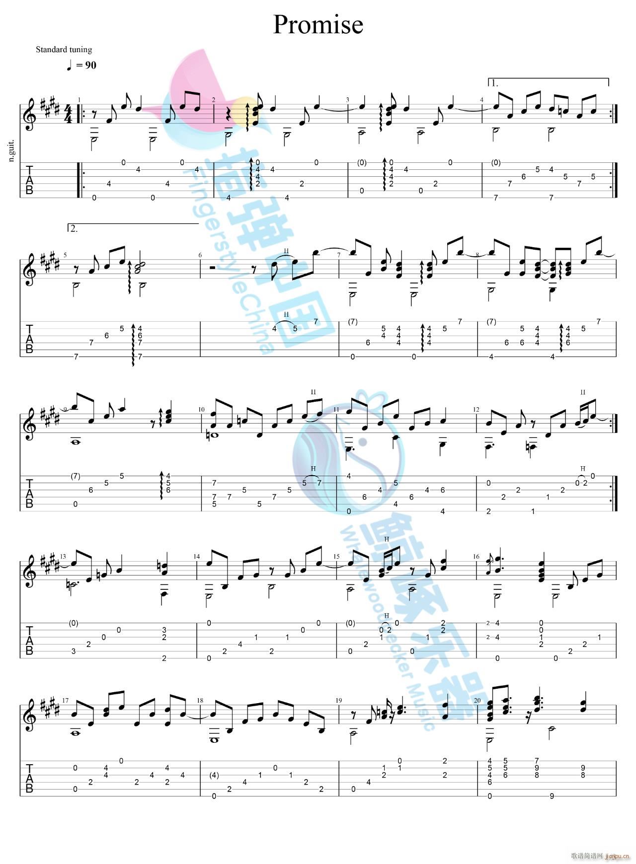 Promise指弹 ( 独奏 )_Michael Fix1