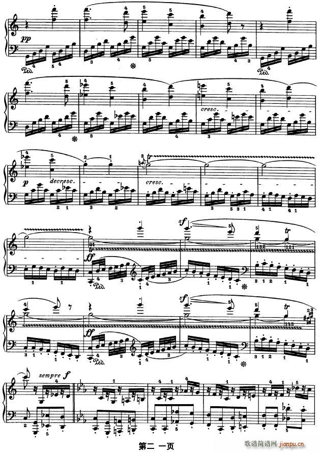 SONATE OP.53（第二十一钢琴奏鸣曲）21