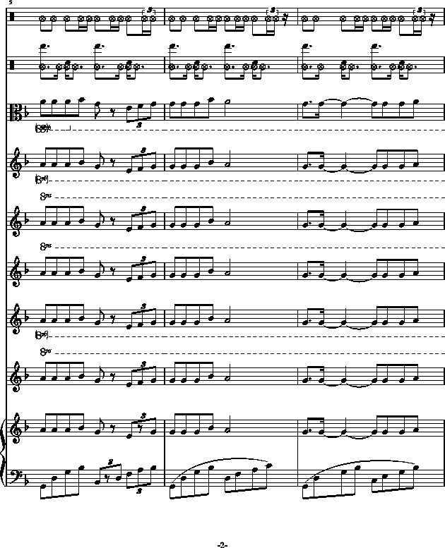 秋枫组曲 （一）-钢琴谱(钢琴曲)-swenl2