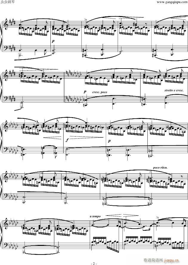 练习曲-Etude OP 10 NO 6_肖邦 chopin2