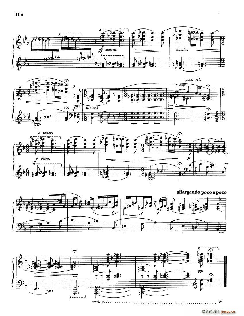 Barber op 46 Ballade6