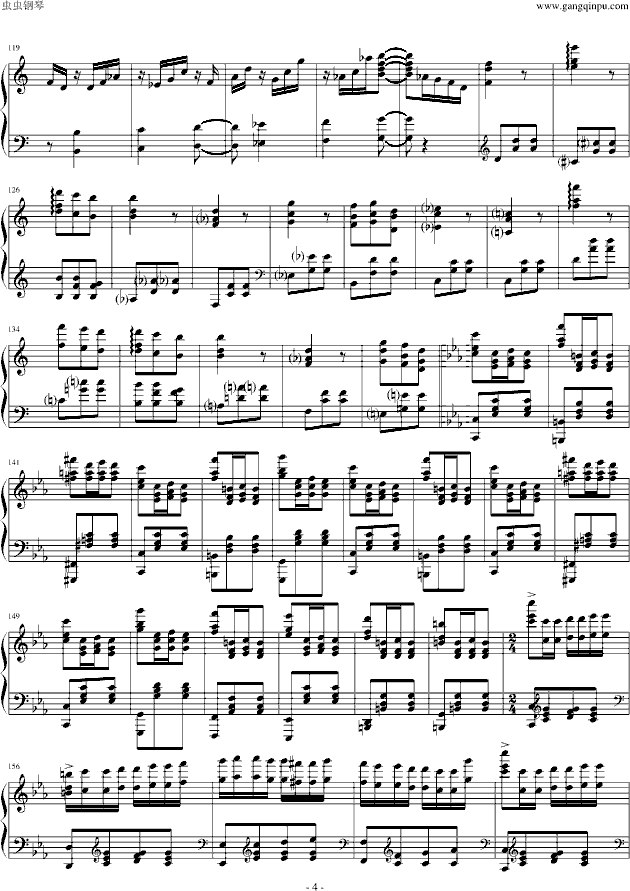 肖邦圆舞曲-钢琴谱(钢琴曲)-肖邦-chopin4