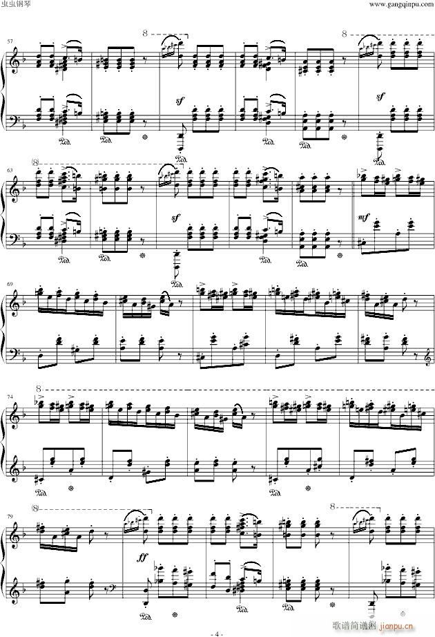 李斯特《匈牙利狂想曲第7号》 一首欢快活泼的舞曲_李斯特4