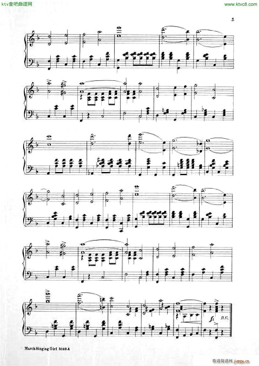 Victor Herbert The Singing Girl 2 Waltzes4