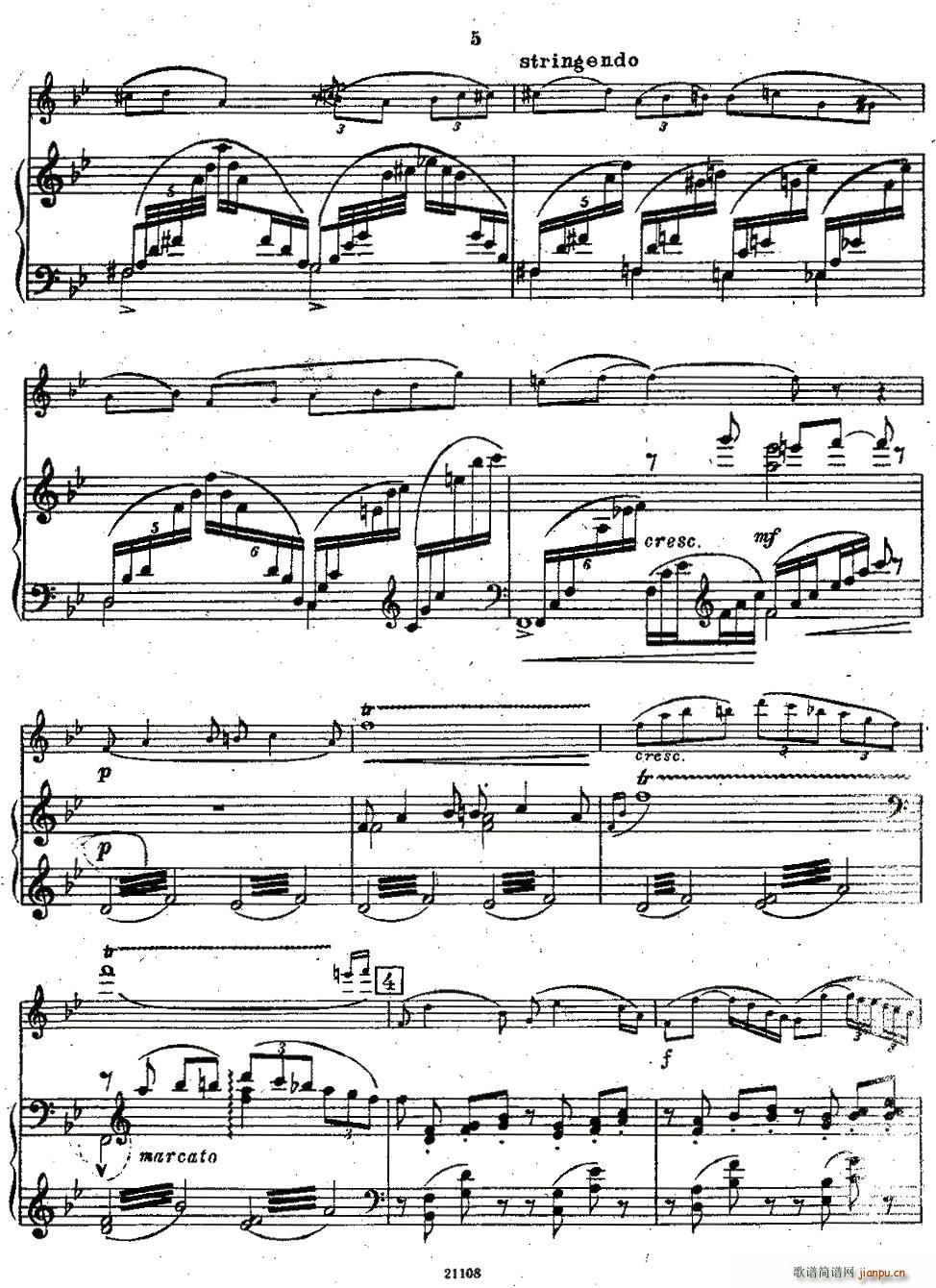 Chaminade Flute Concertino（莎米纳德长笛协奏曲）4