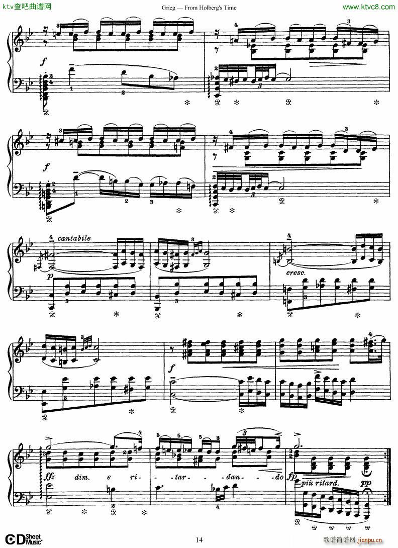Grieg From Holberg s Time 1 514