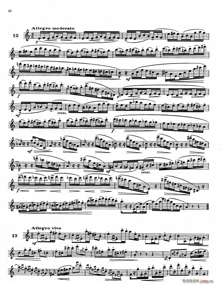 E Bozza 18 études Pour Hautbois10