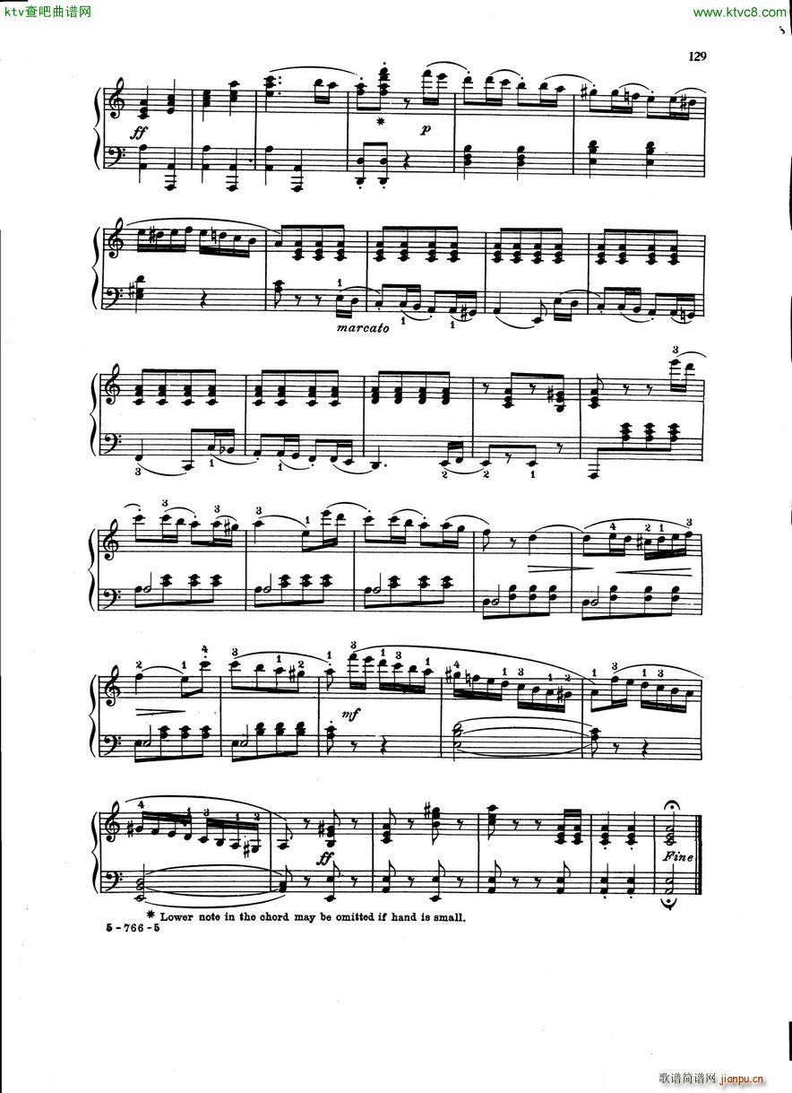 Burgmuller Rondo alla Turca Op 685