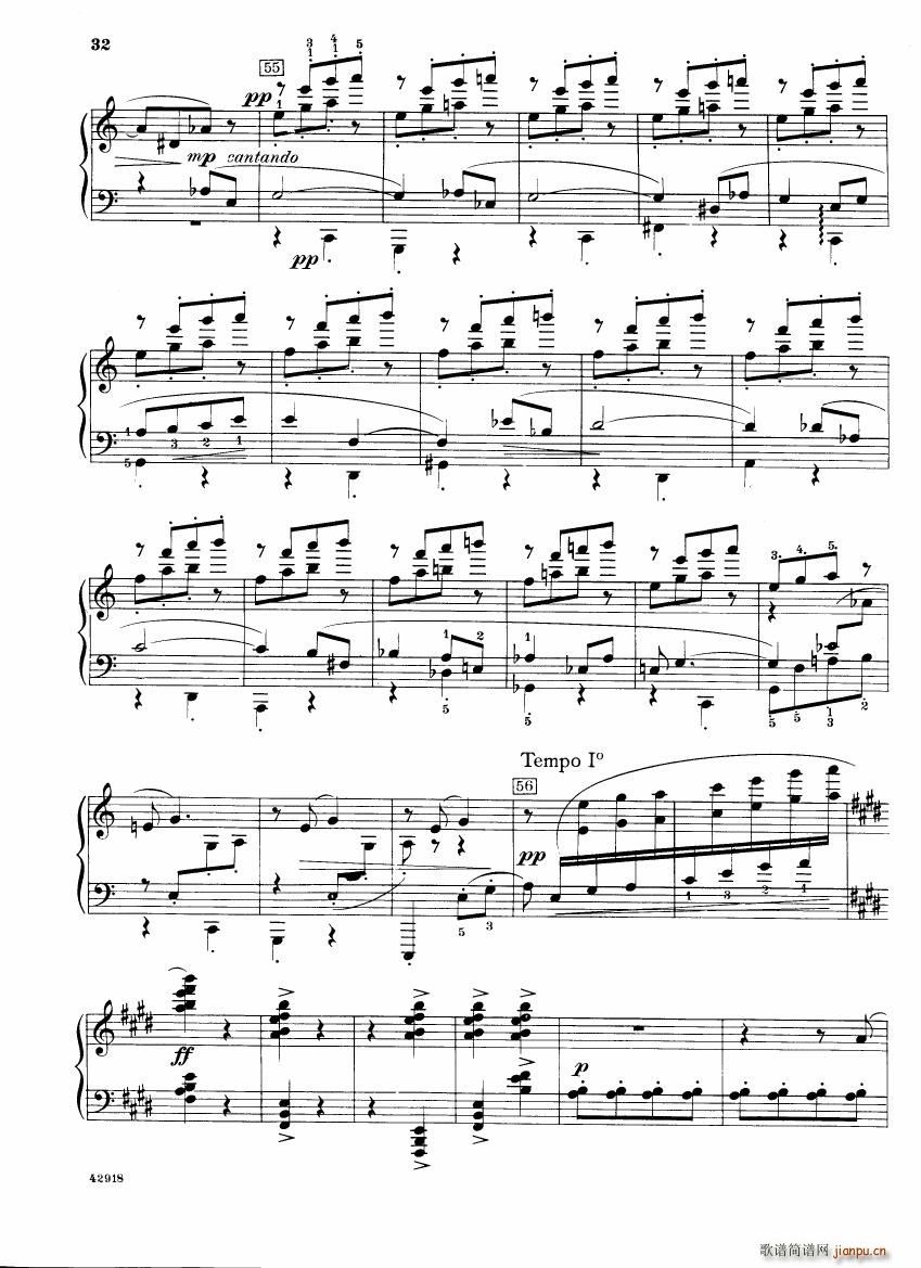 Barber op 28 Souvenirs piano solo32