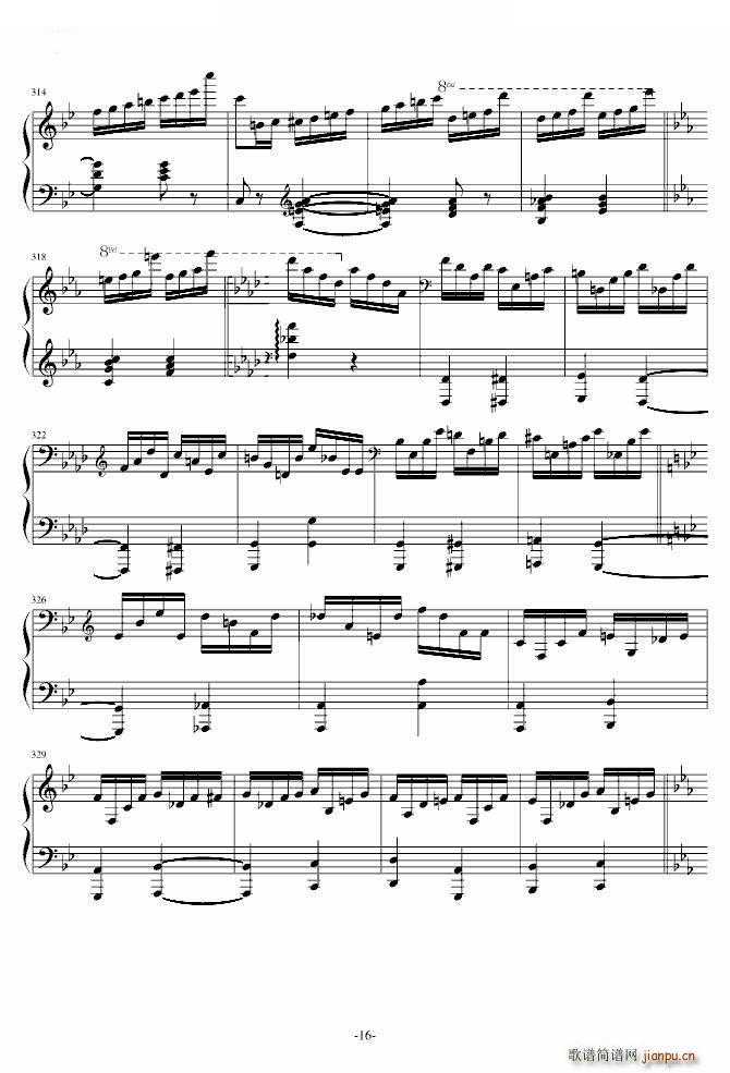 第三钢琴回旋曲Op 16_肖邦 chopin16