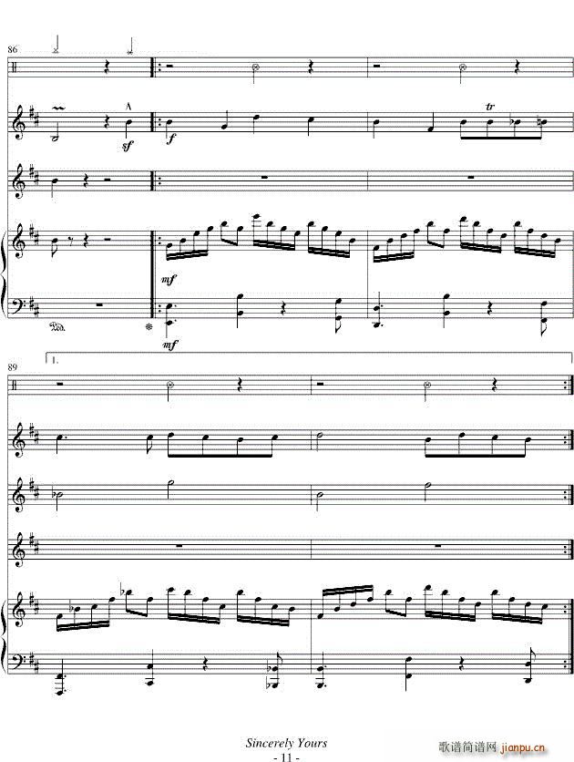 黑猫的探戈（变奏曲）钢琴总谱11