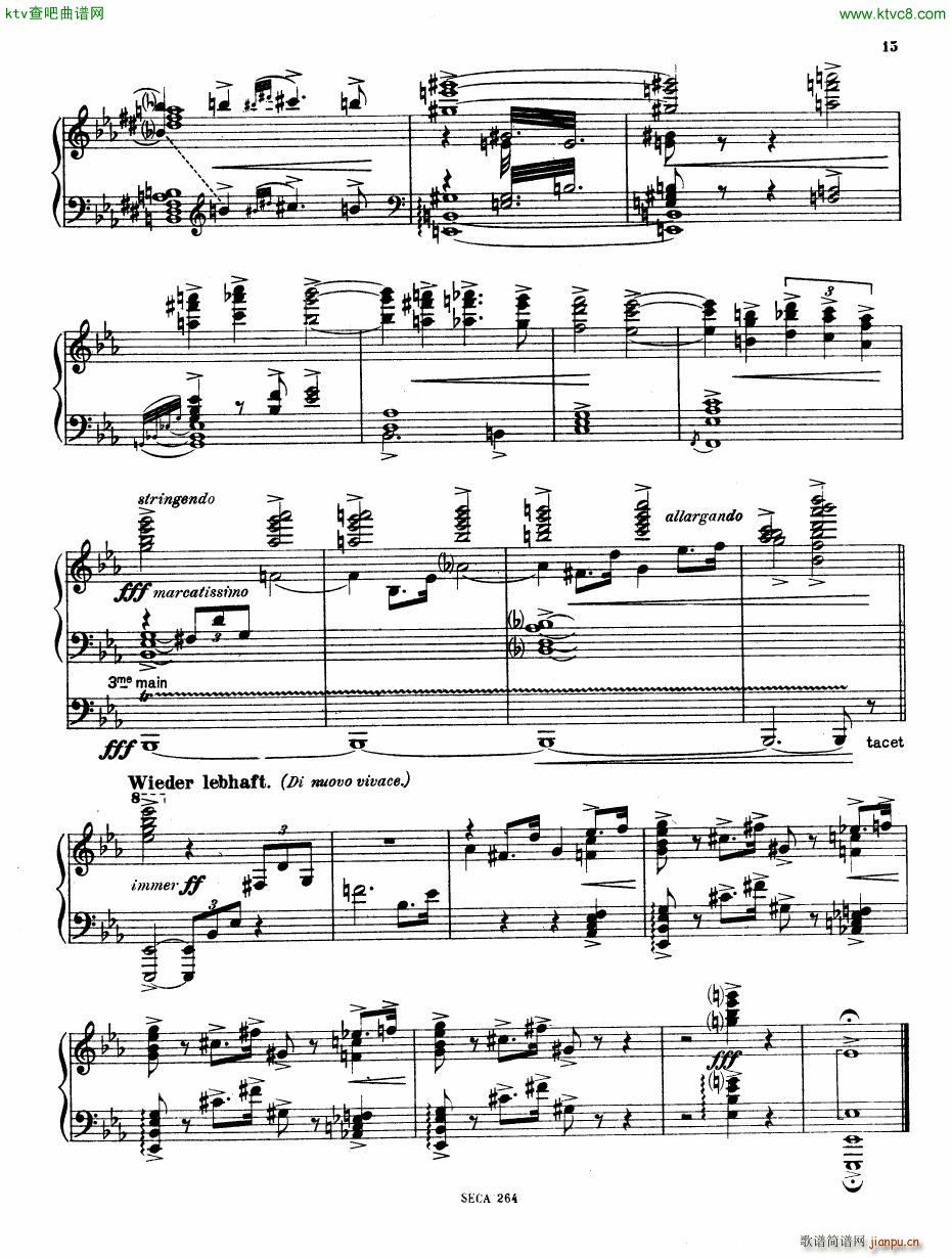 Casella à La Manière de Richard Strauss piano3