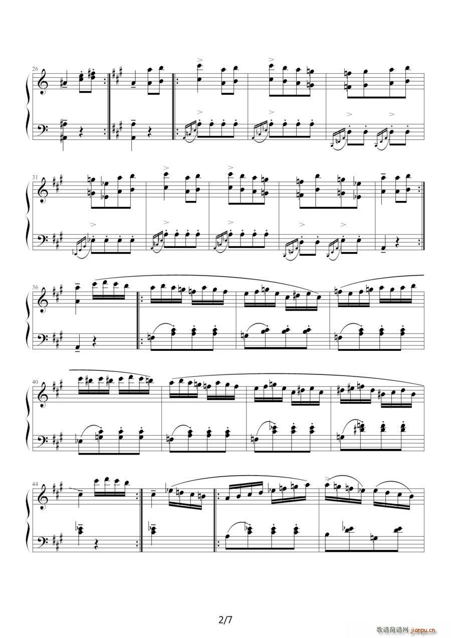 土耳其进行曲（阿拉伯音阶版）2