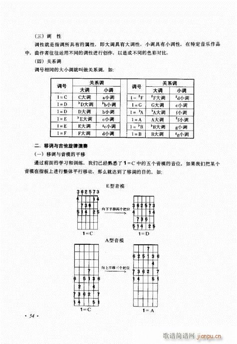 吉他弹唱初级乐理与技法41-6014