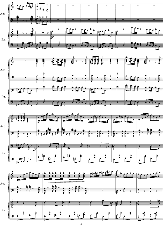 Soviet March（苏维埃进行曲）-钢琴谱(钢琴曲)-齐少凡3
